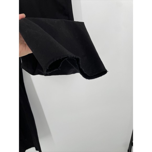 Nordstrom Men's Size 38Waist, UNHEMMED Black Trim Fit Tech Smart Dress Pant - Picture 3 of 6